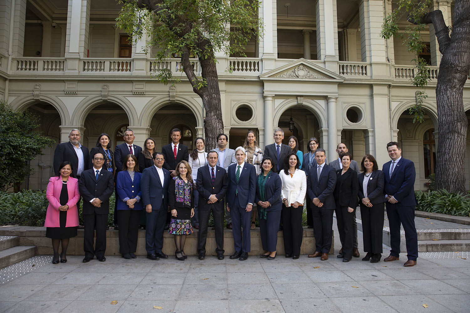 Fotografía oficial de la asamblea de HUC realizada en la UC en noviembre del 2023. 
