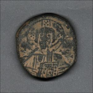 1 Follis annimo de los emperadores Basilio II y Constantino VIII