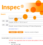  base de datos inspec